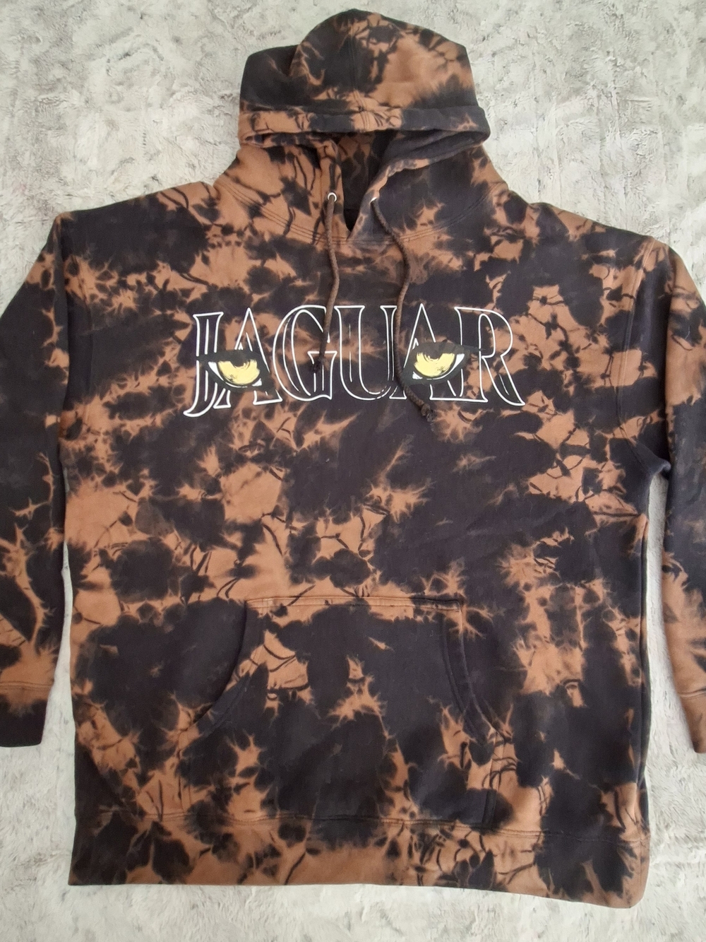 Victoria Monet Jaguar Tie Dye Hoodie Size XL